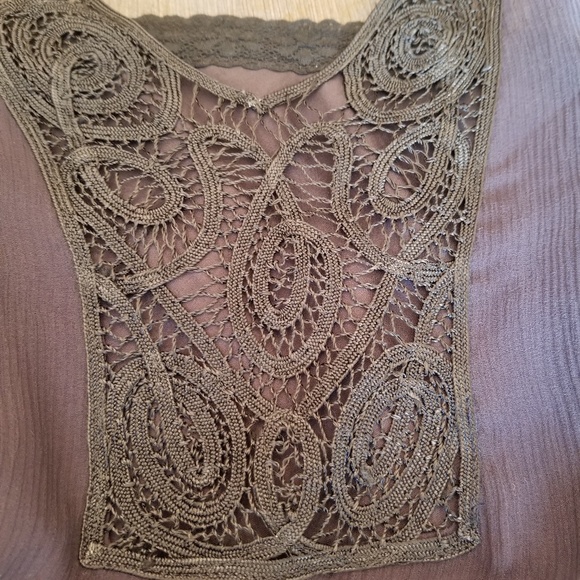 🚫SOLD🚫Free People Silk Butterfly Sleeve Dress - Picture 6 of 8